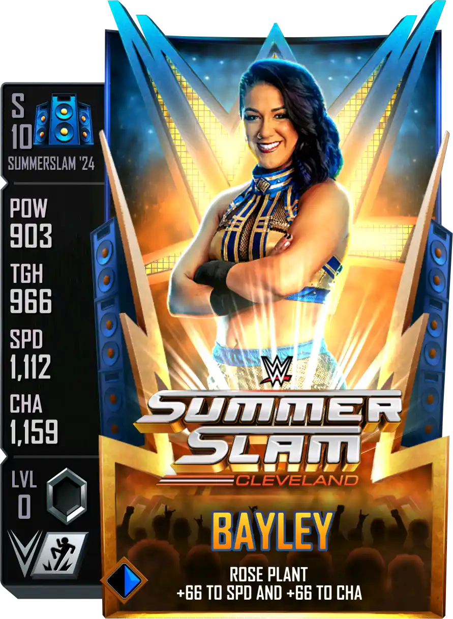 SummerSlam '24, Bayley, Standard Card from WWE Supercard