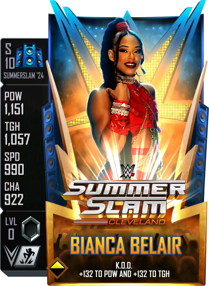 SummerSlam '24, Bianca Belair, Standard Card from WWE Supercard