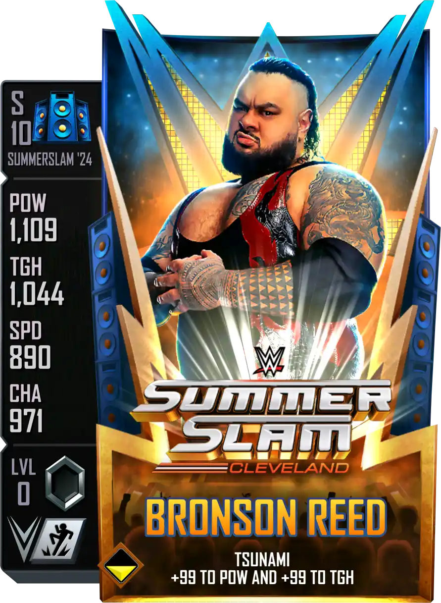 SummerSlam '24, Bronson Reed, Standard Card from WWE Supercard