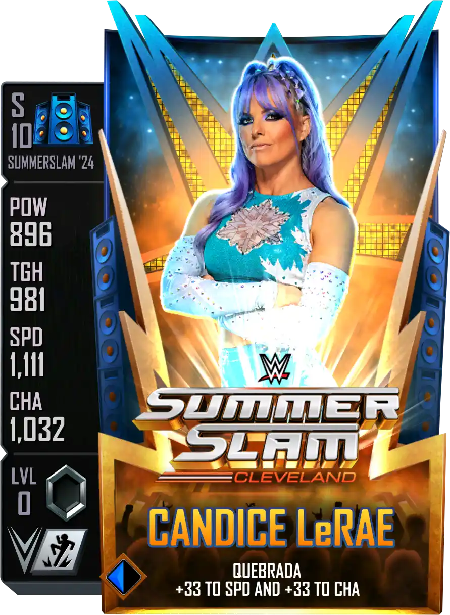 SummerSlam '24, Candice Lerae, Standard Card from WWE Supercard