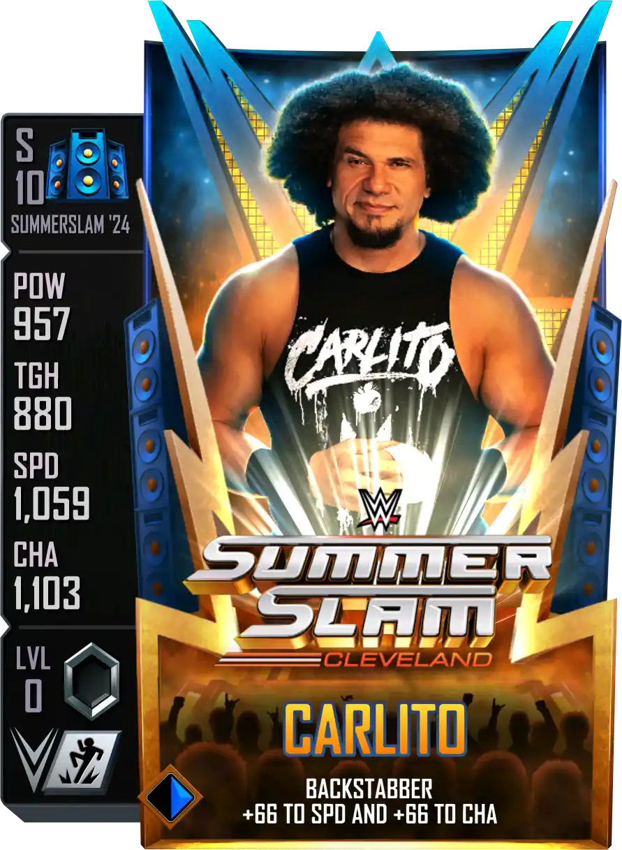 SummerSlam '24, Carlito, Standard Card from WWE Supercard