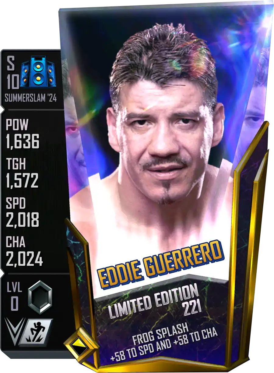 SummerSlam '24, Eddie Guerrero, Limited Edition from WWE Supercard