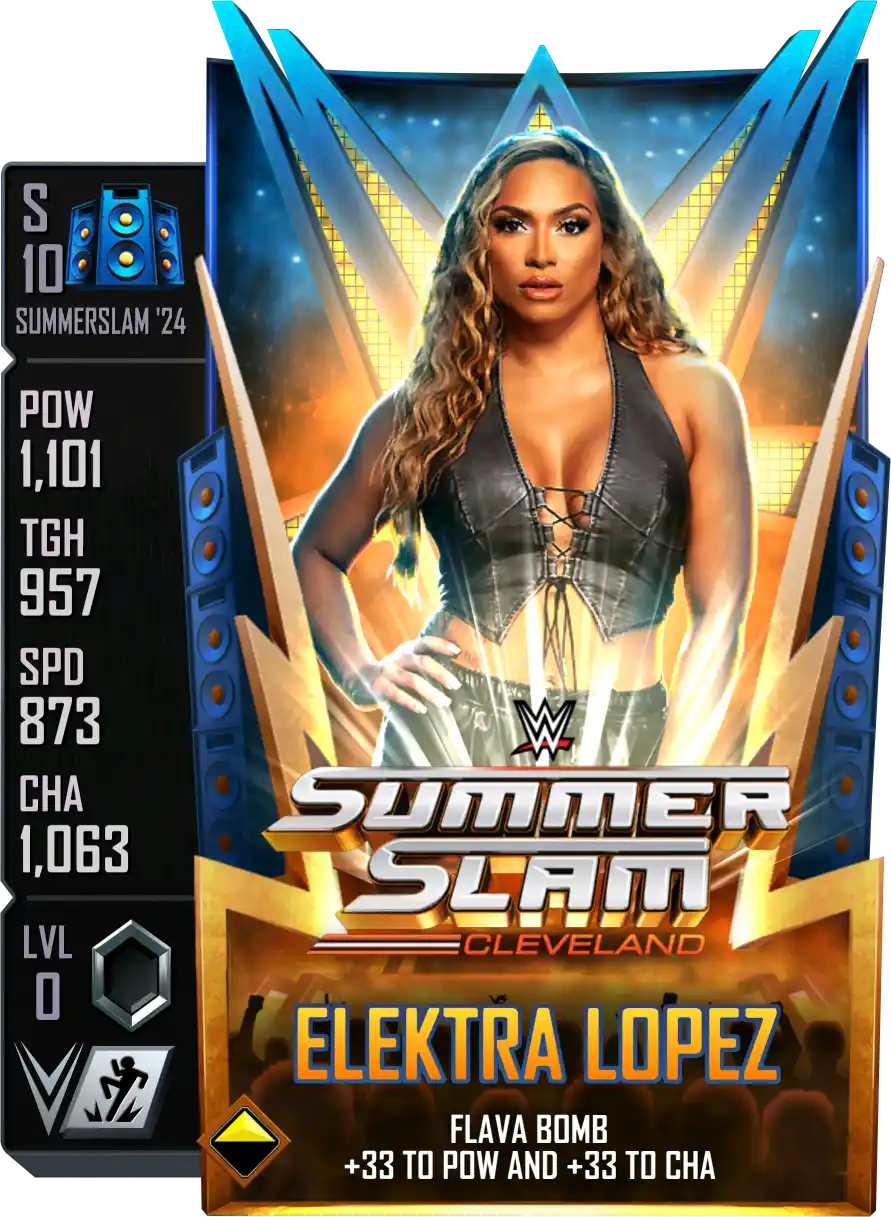 SummerSlam '24, Elektra Lopez, Standard Card from WWE Supercard
