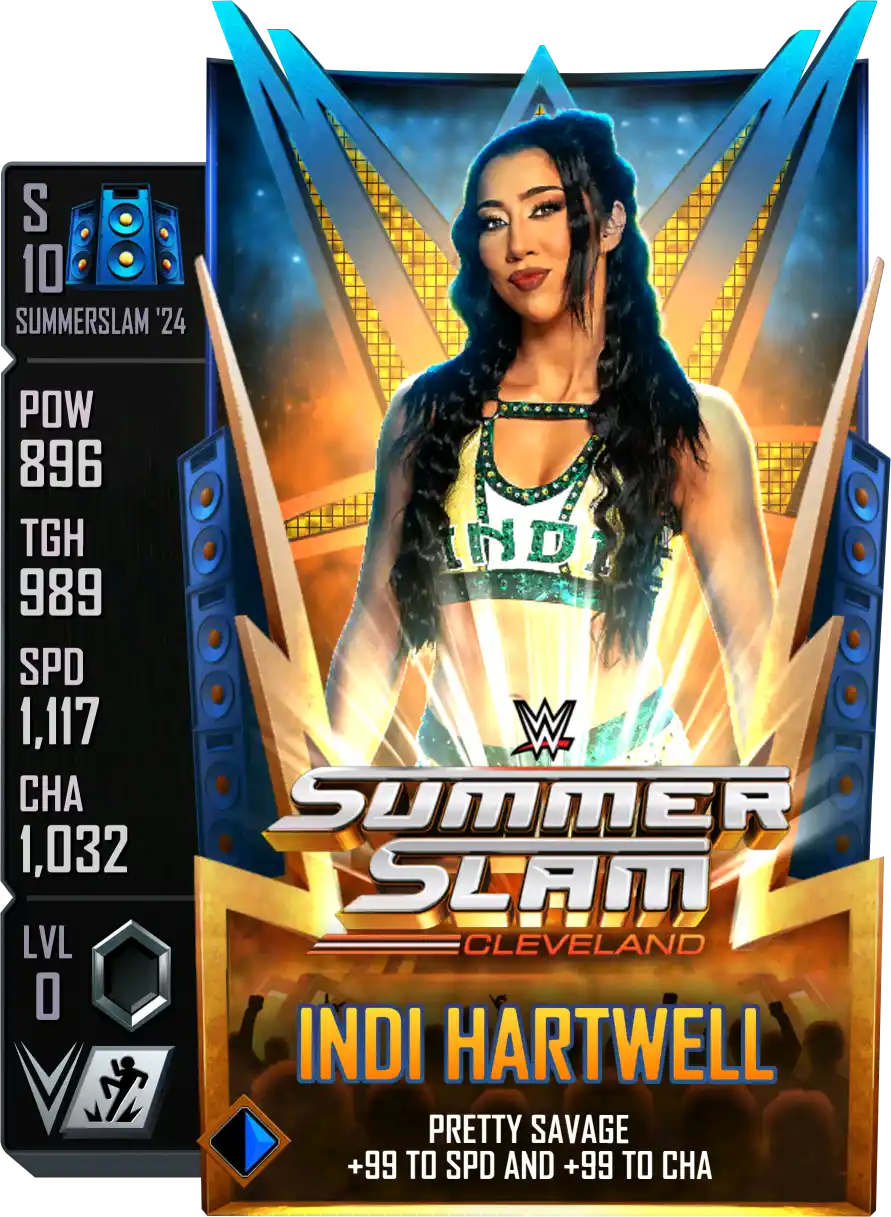 SummerSlam '24, Indi Hartwell, Standard Card from WWE Supercard