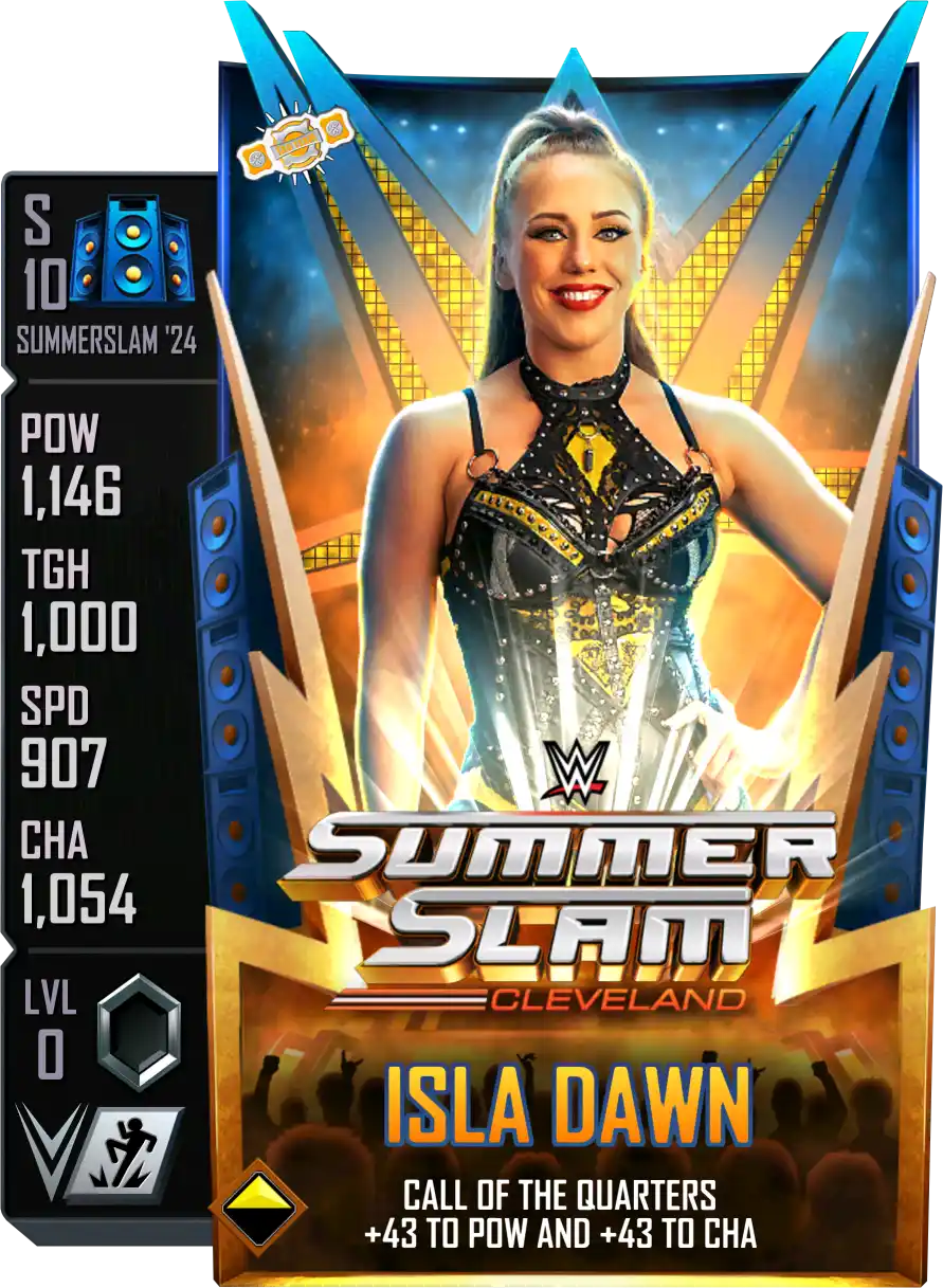 SummerSlam '24, Isla Dawn, Standard Card from WWE Supercard