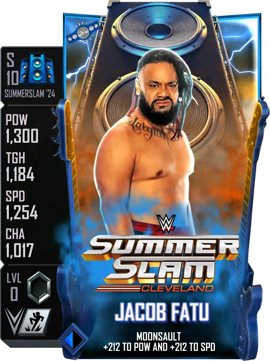 SummerSlam '24, Jacob Fatu, Fusion card from WWE Supercard