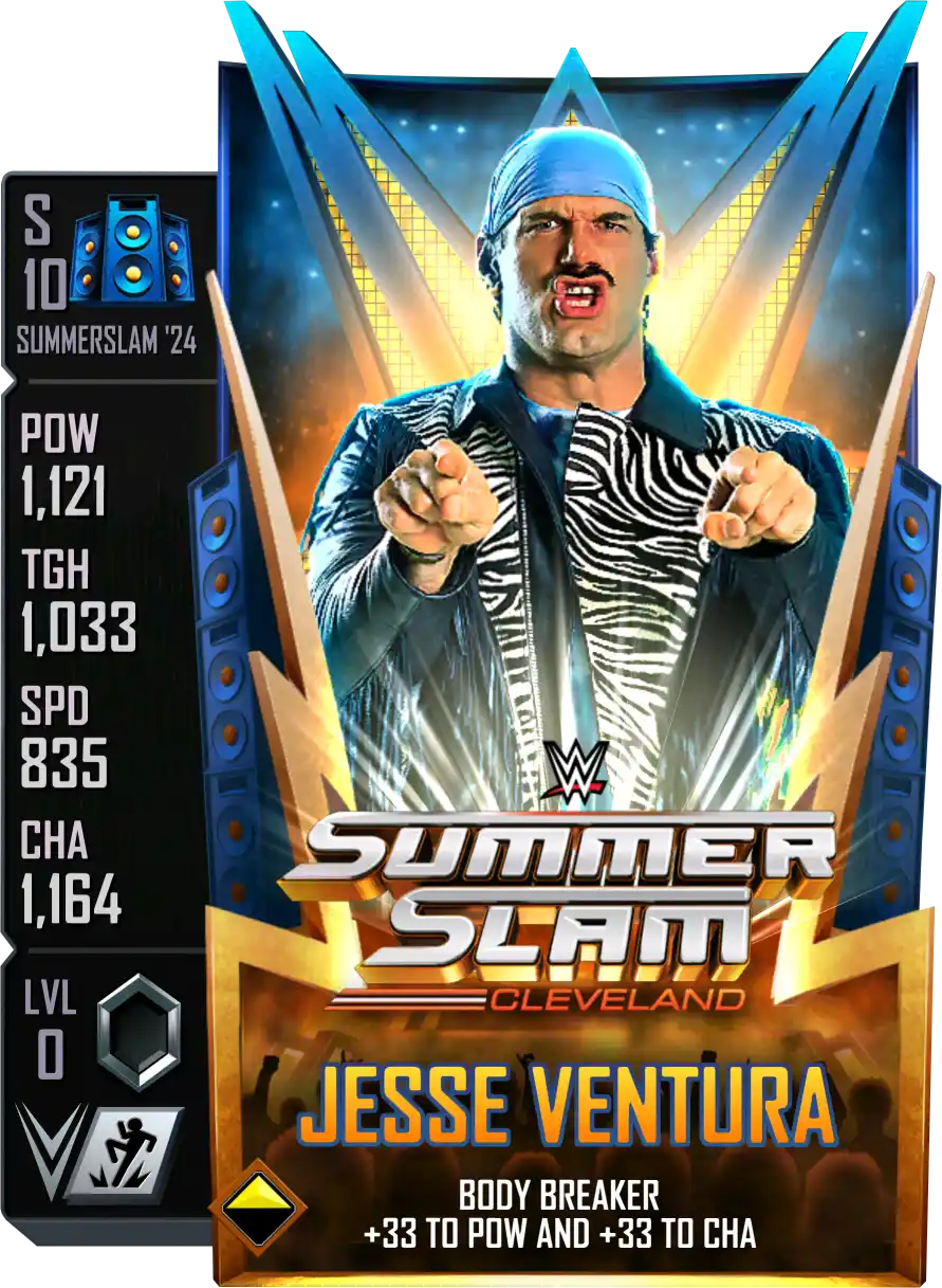 SummerSlam '24, Jesse Ventura, Standard Card from WWE Supercard