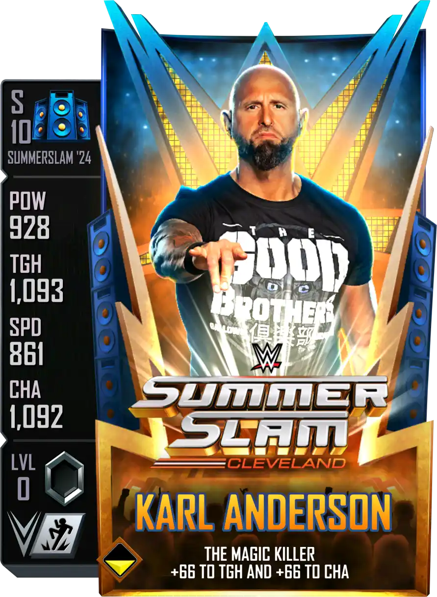 SummerSlam '24, Karl Anderson, Standard Card from WWE Supercard