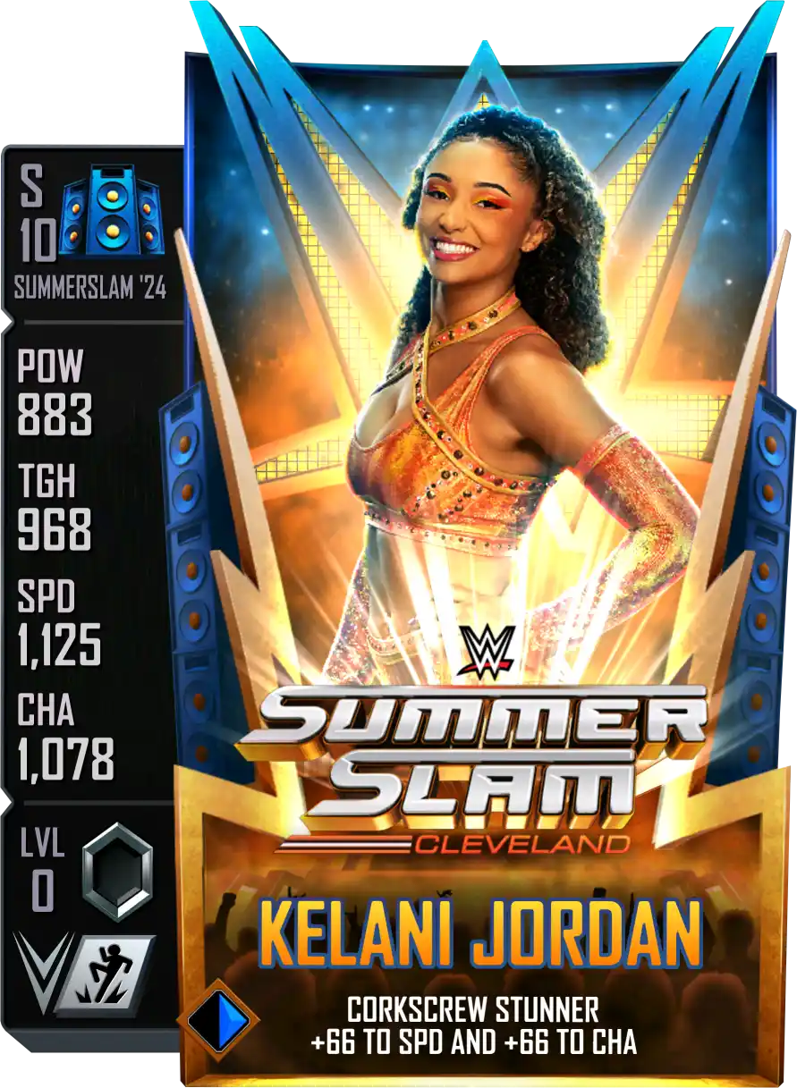 SummerSlam '24, Kelani Jordan, Standard Card from WWE Supercard