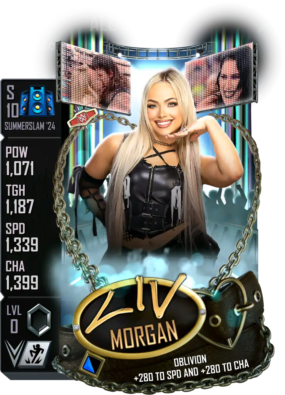 SummerSlam '24, Liv Morgan, Standard Card from WWE Supercard
