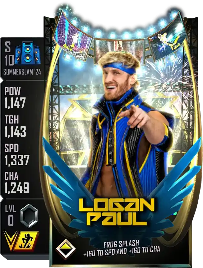 SummerSlam '24, Logan Paul, Special Edition card from WWE Supercard