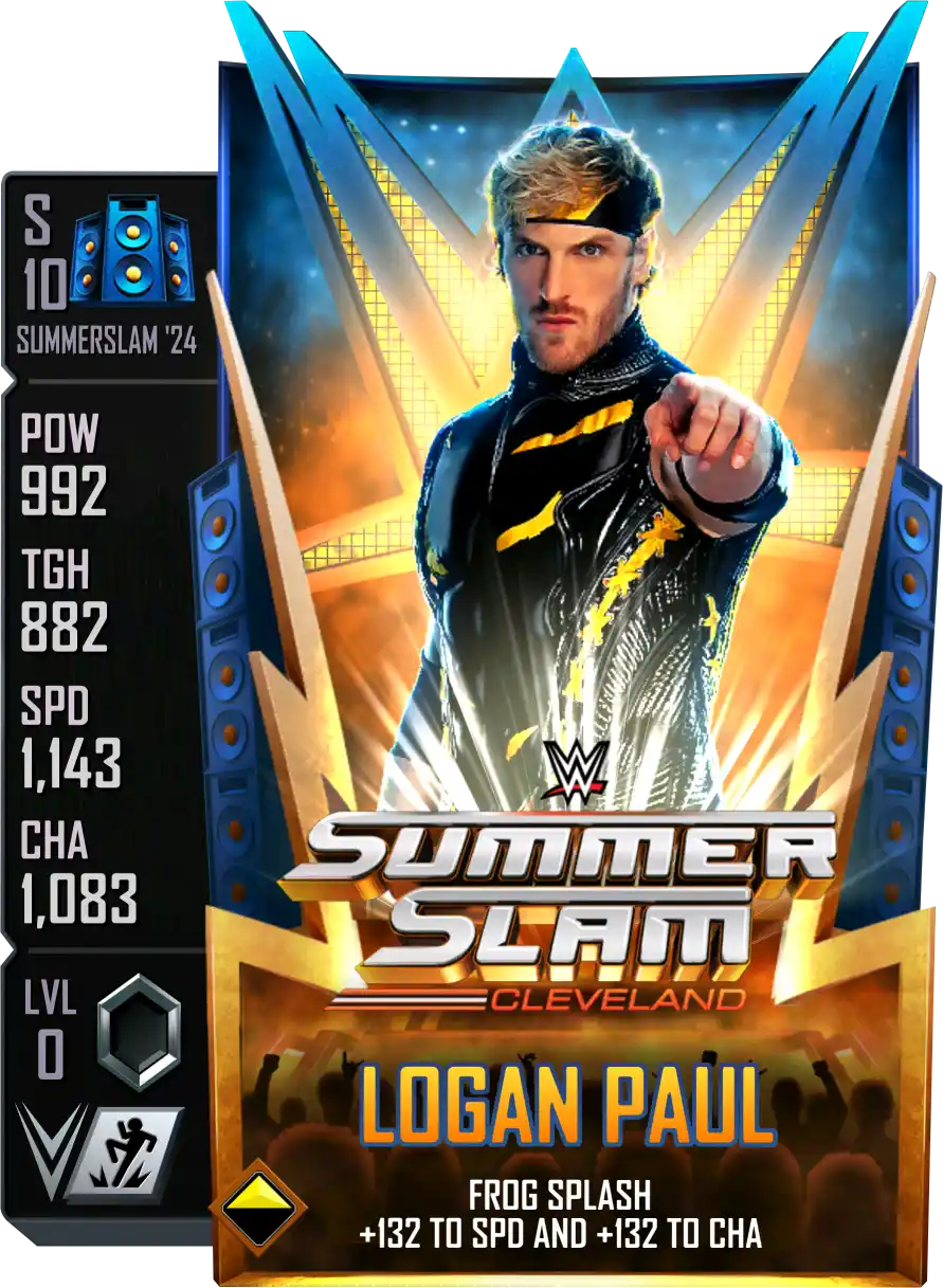 SummerSlam '24, Logan Paul, Standard Card from WWE Supercard