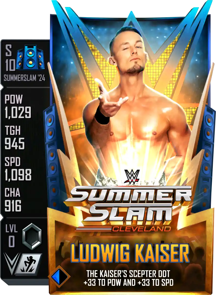 SummerSlam '24, Ludwig Kaiser, Standard Card from WWE Supercard