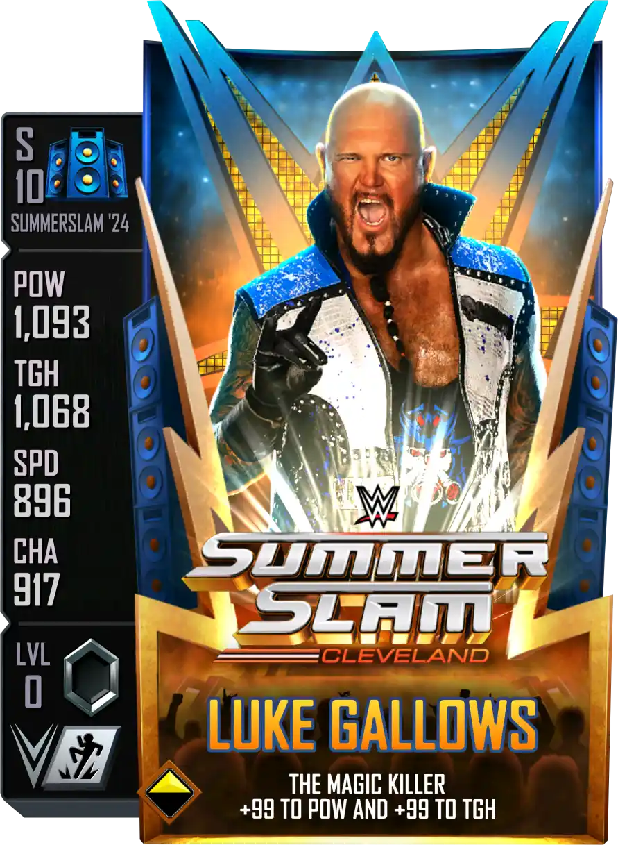 SummerSlam '24, Luke Gallows, Standard Card from WWE Supercard