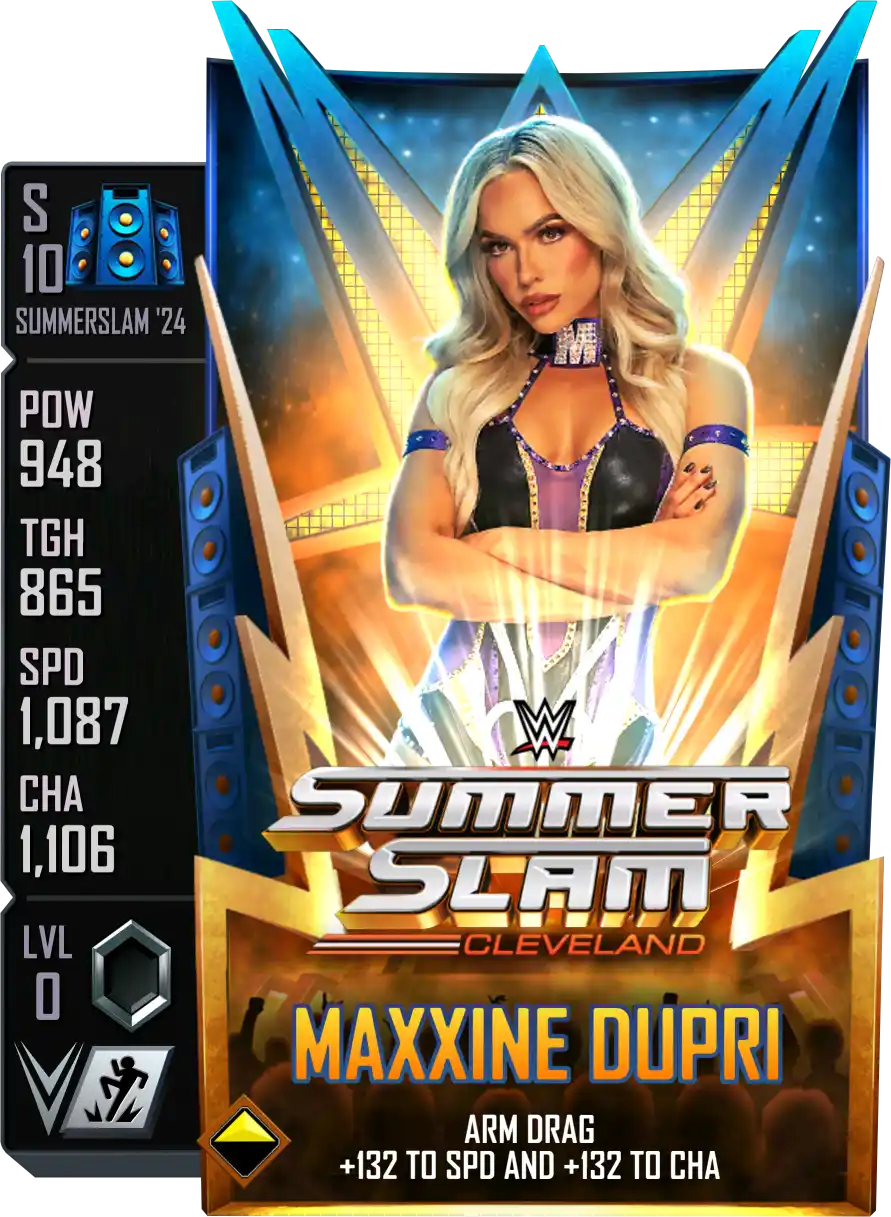 SummerSlam '24, Maxxine Dupri, Standard Card from WWE Supercard