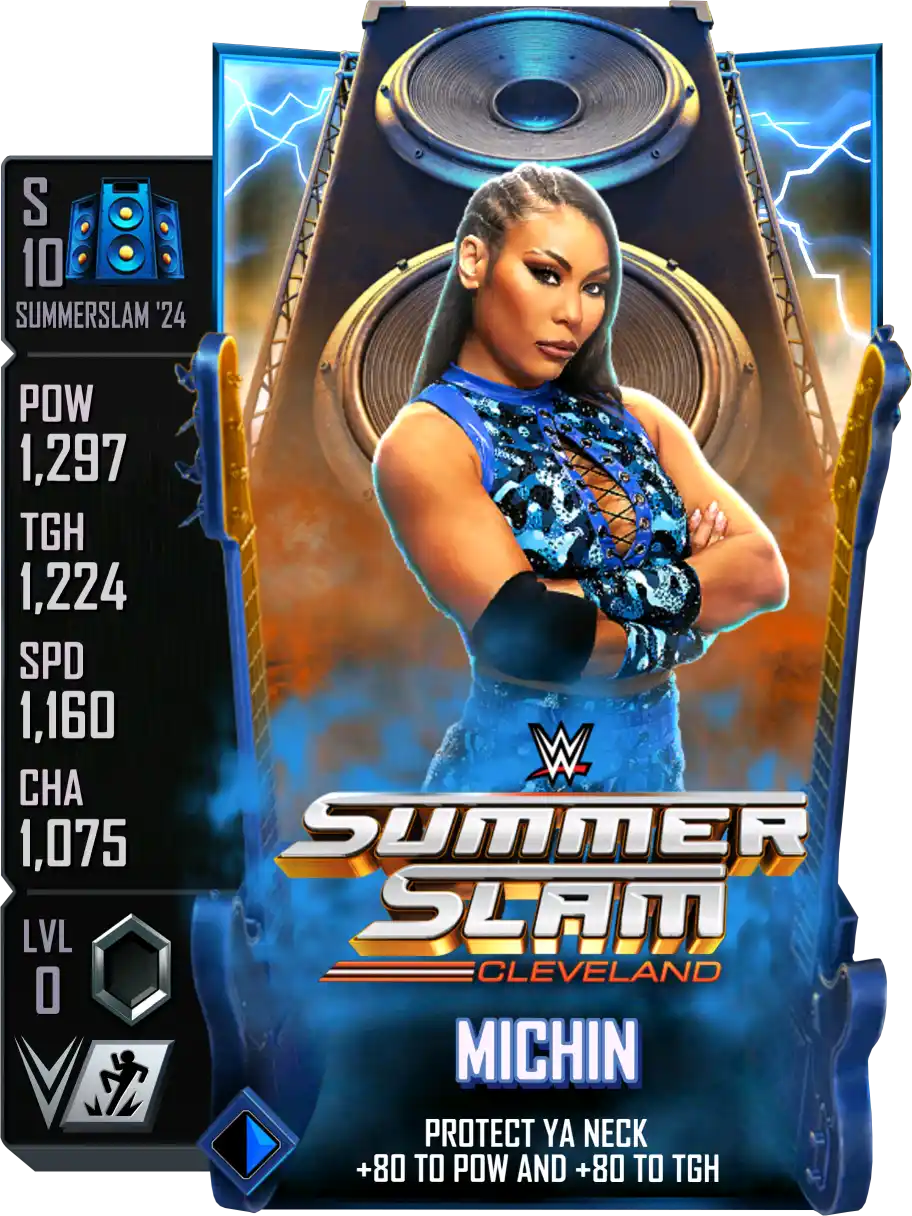 SummerSlam '24, Michin, Fusion card from WWE Supercard