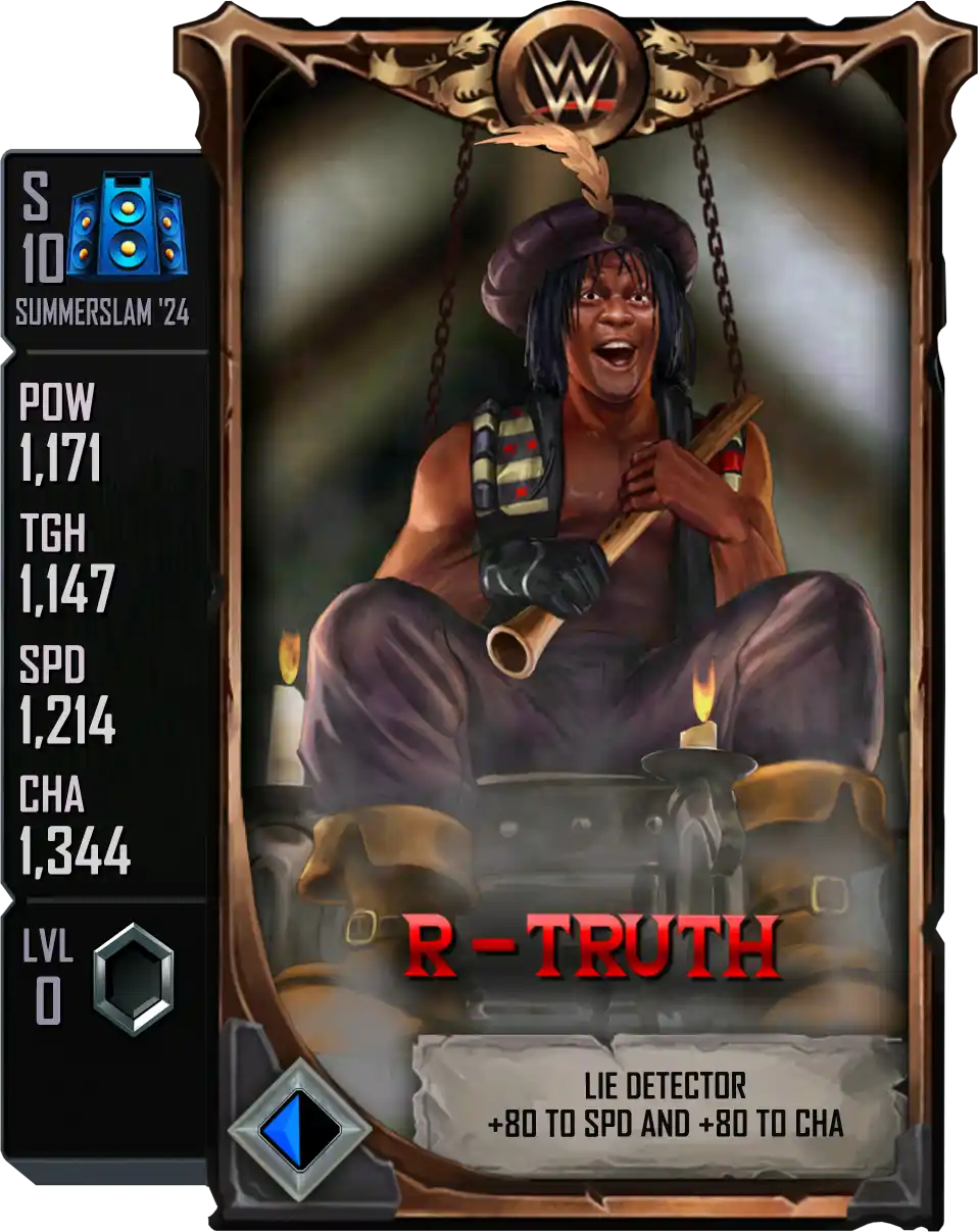 SummerSlam '24, R-Truth, SE Special Edition Card from WWE Supercard