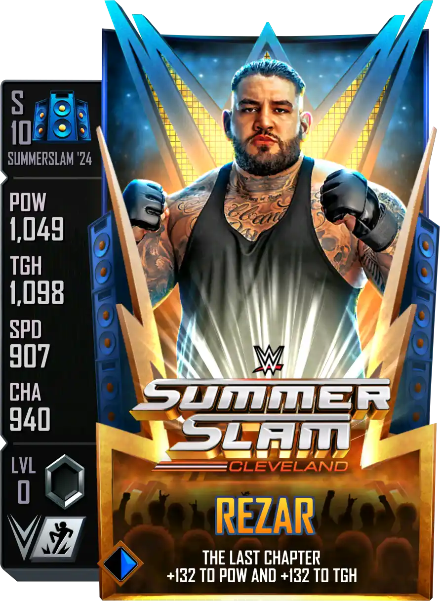 SummerSlam '24, Rezar, Standard Card from WWE Supercard