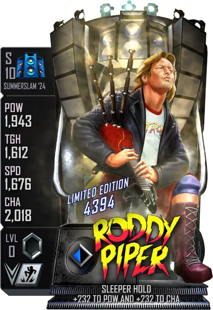 SummerSlam '24, Roddy Piper, Special Limited Edition card from WWE Supercard