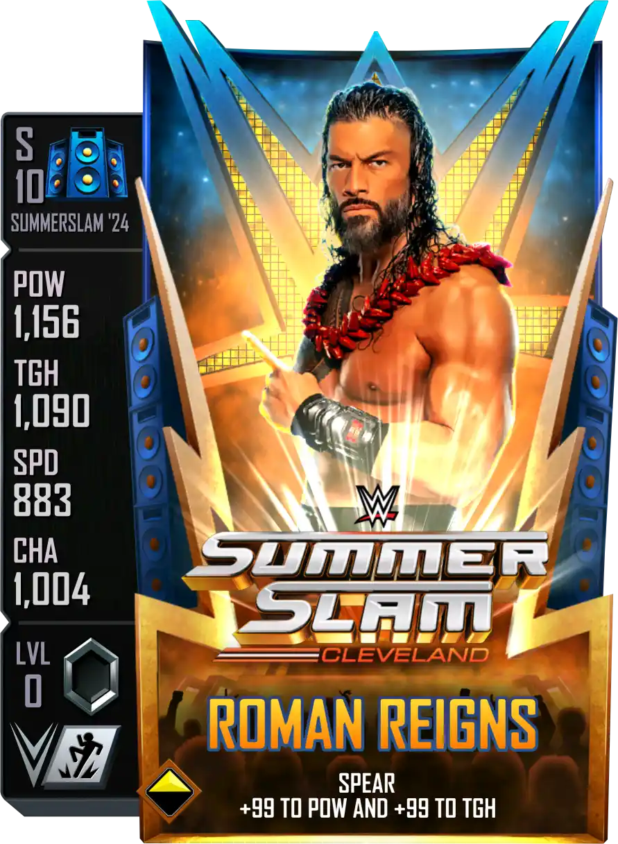 SummerSlam '24, Roman Reigns, Standard Card from WWE Supercard
