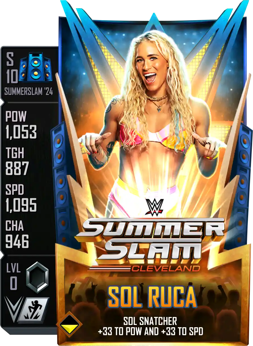 SummerSlam '24, Sol Ruca, Standard Card from WWE Supercard
