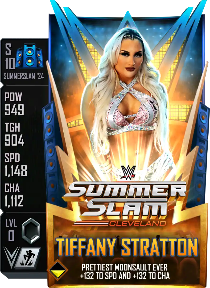 SummerSlam '24, Tiffany Stratton, Standard Card from WWE Supercard