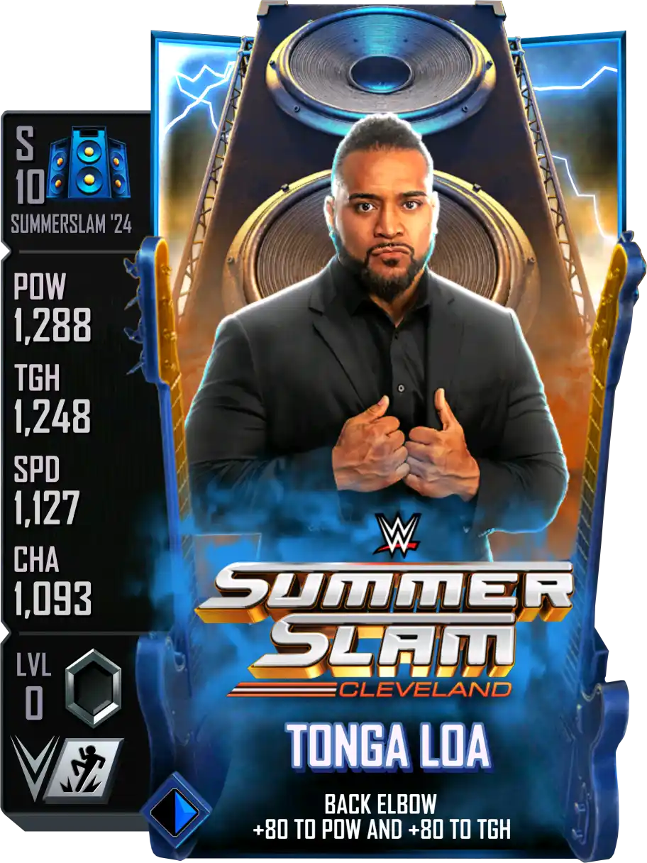 SummerSlam '24, Tonga Loa, Fusion card from WWE Supercard