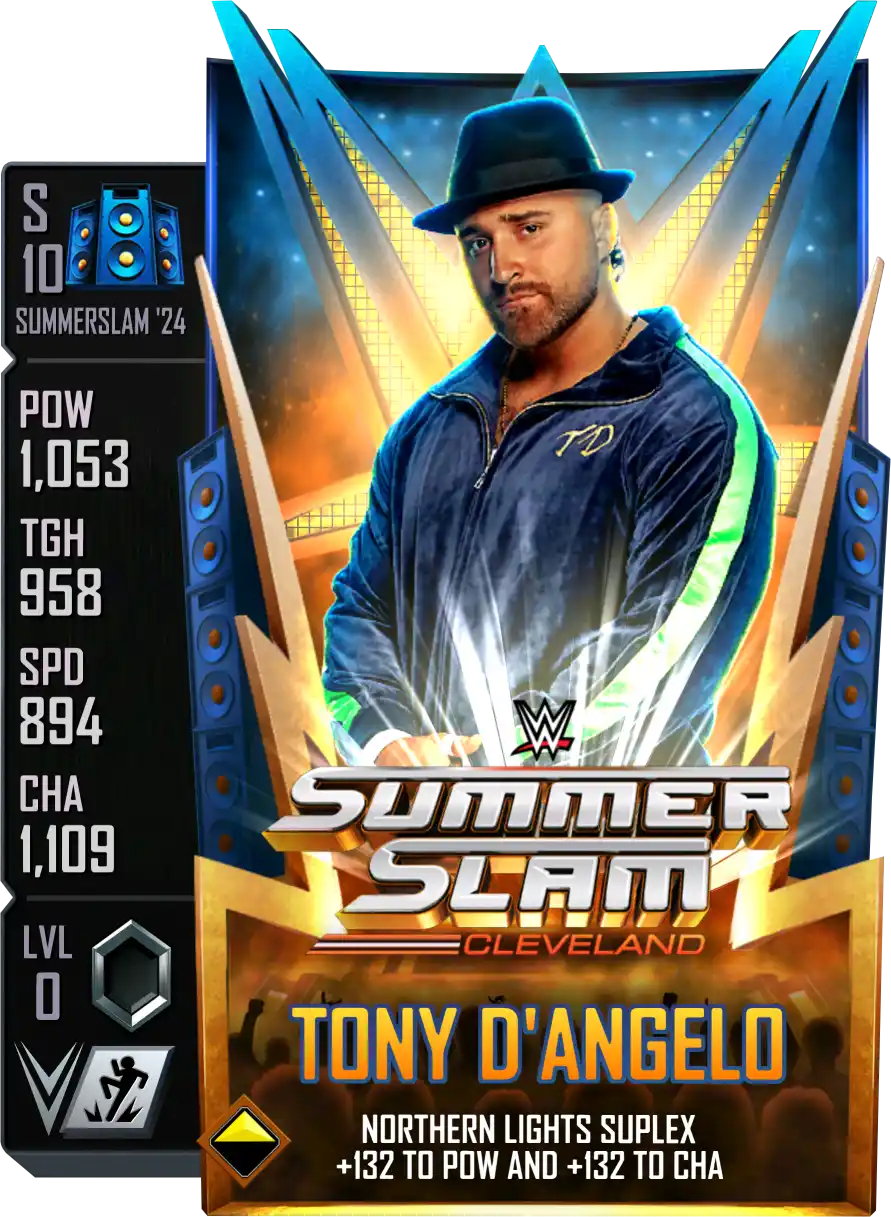 SummerSlam '24, Tony Dangelo, Standard Card from WWE Supercard
