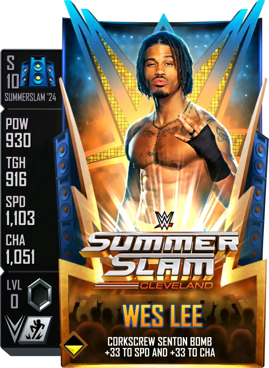 SummerSlam '24, Wes Lee, Standard Card from WWE Supercard
