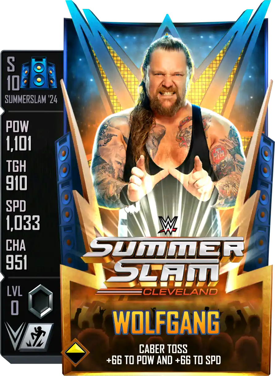 SummerSlam '24, Wolfgang, Standard Card from WWE Supercard
