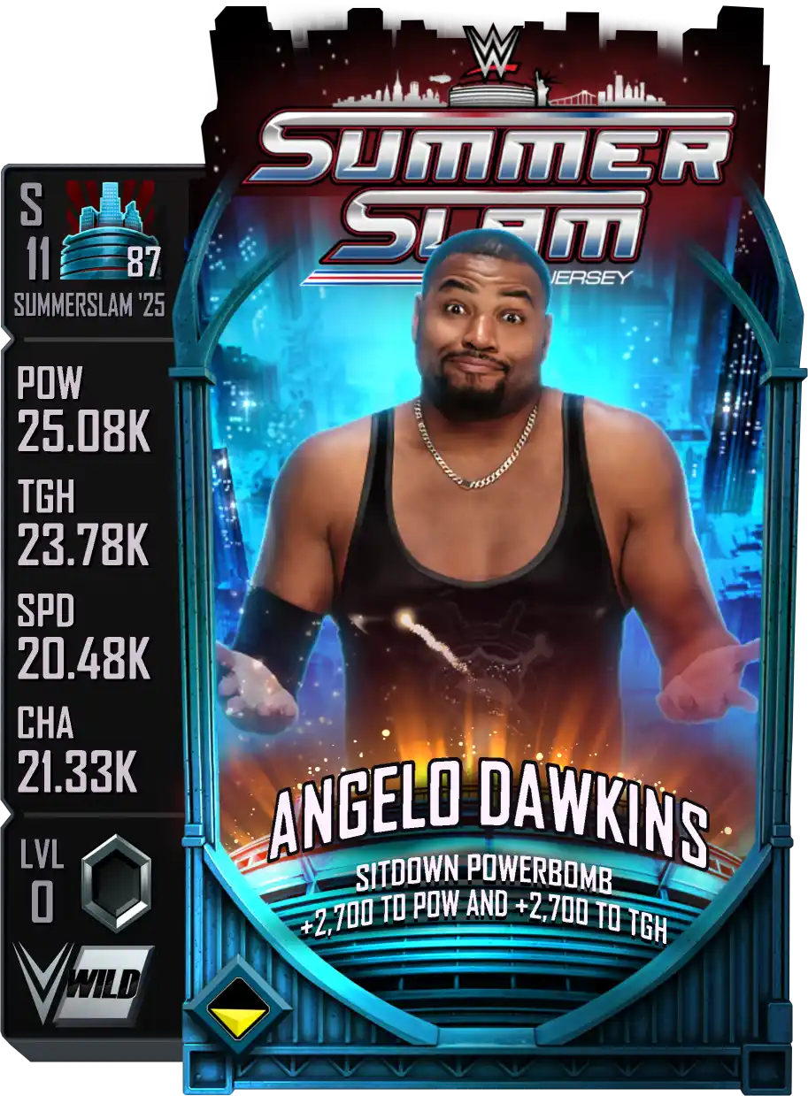 SummerSlam '25', Angelo Dawkins, Standard Card from WWE Supercard