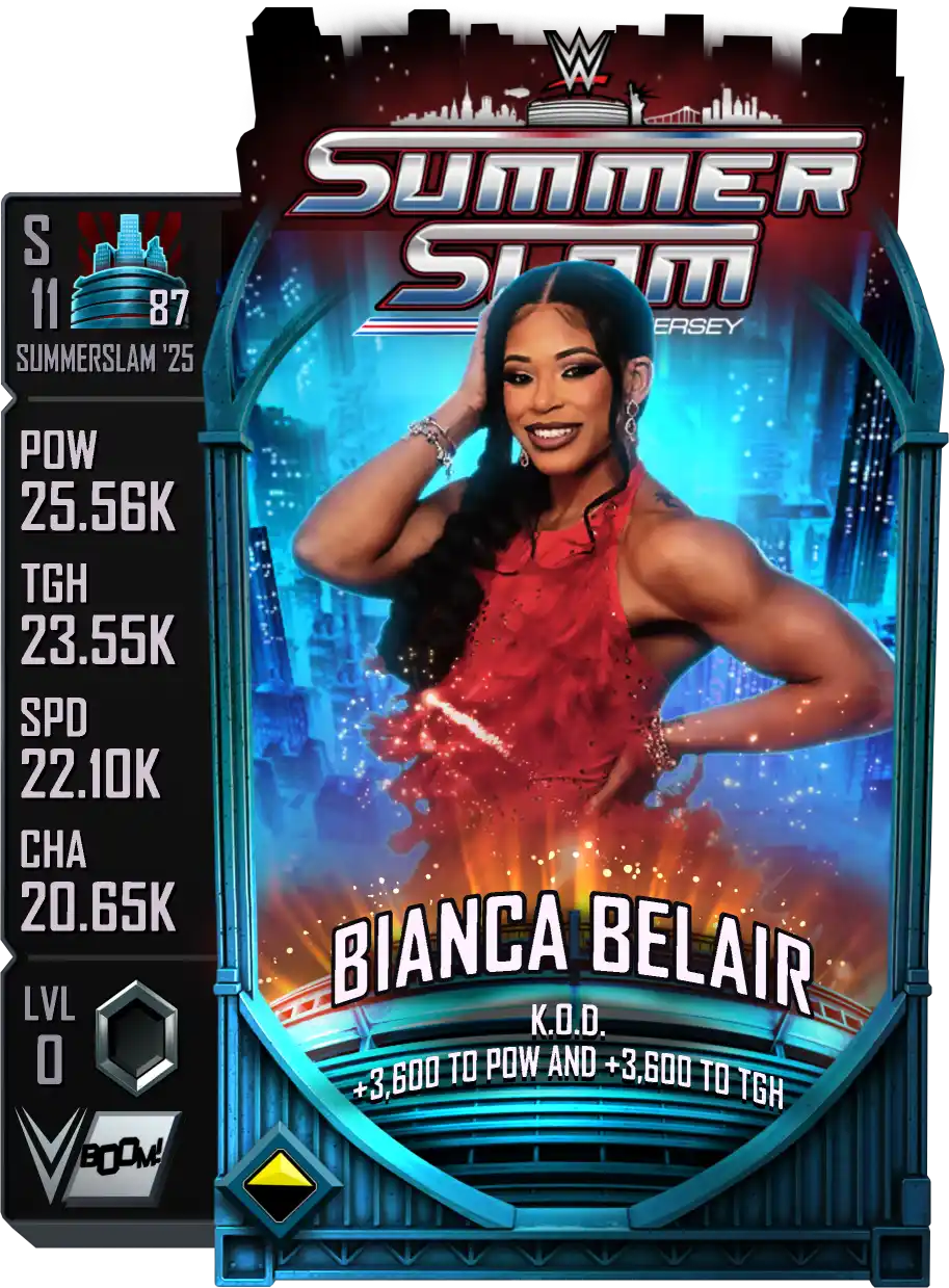 SummerSlam '25', Bianca Belair, Standard Card from WWE Supercard
