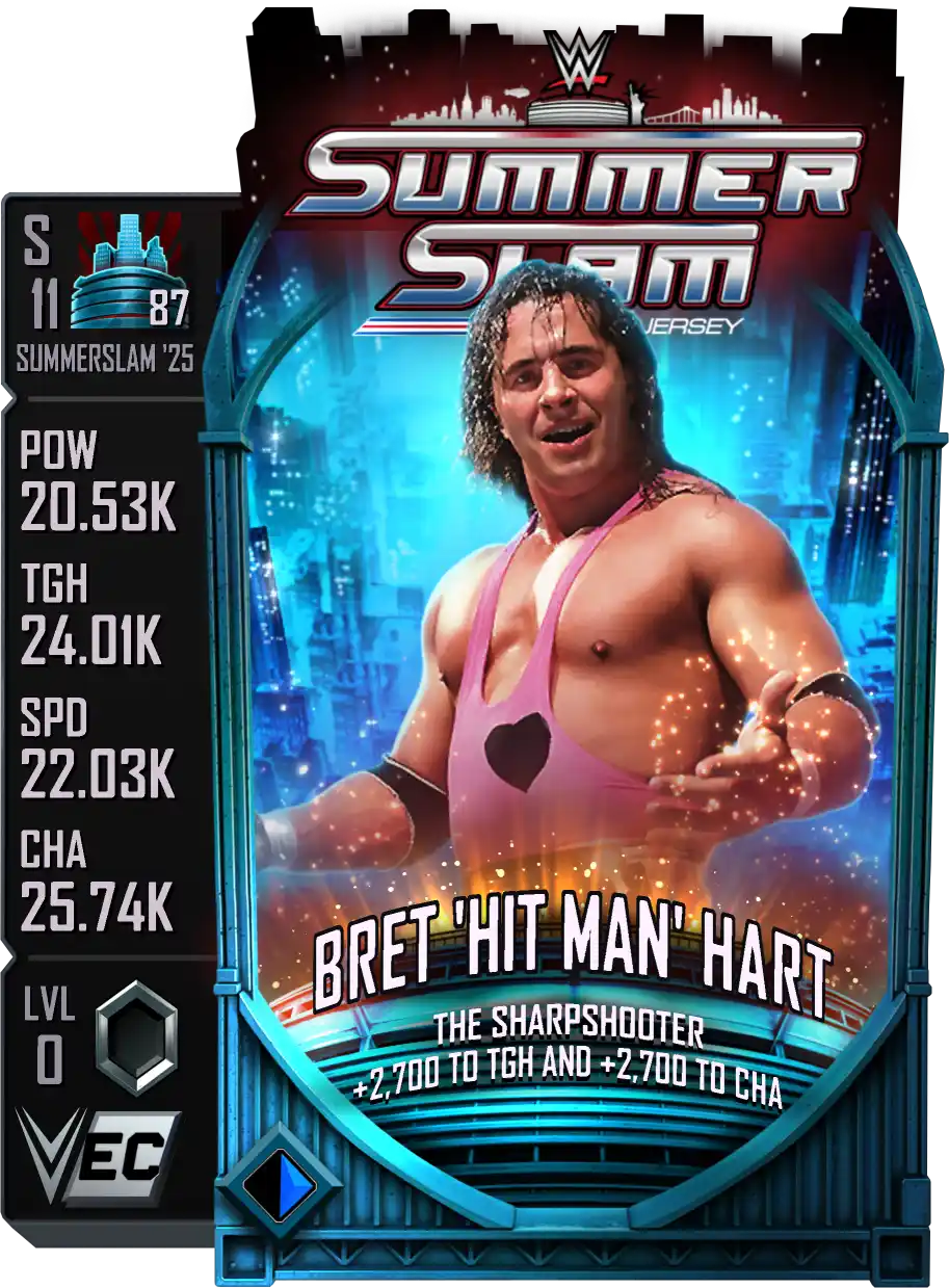SummerSlam '25', Bret Hart, Standard Card from WWE Supercard