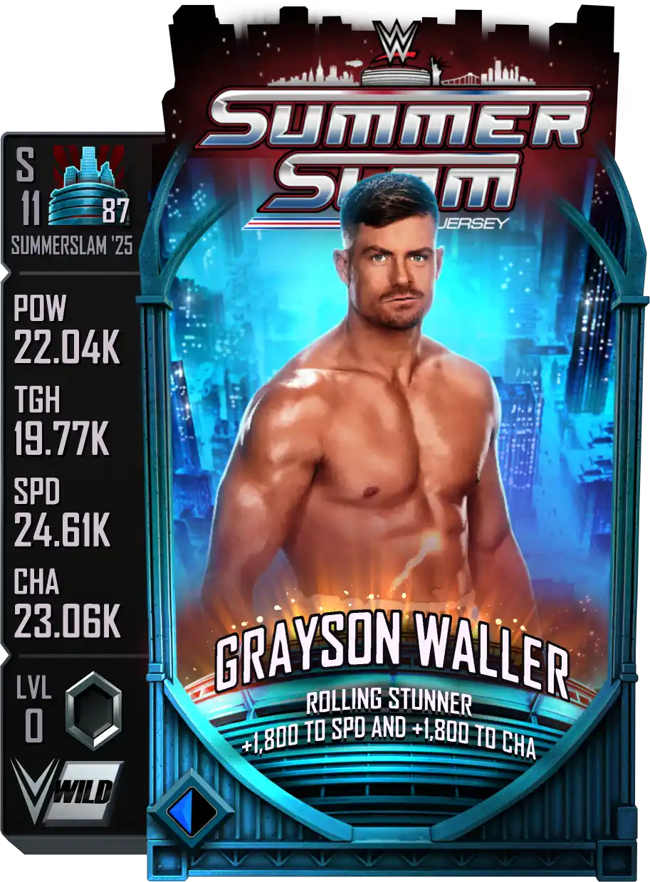 SummerSlam '25', Grayson Waller, Standard Card from WWE Supercard