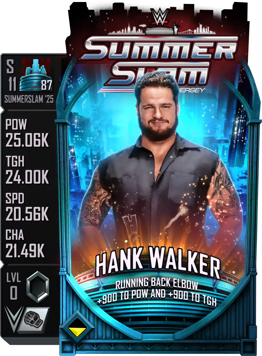 SummerSlam '25', Hank Walker, Standard Card from WWE Supercard