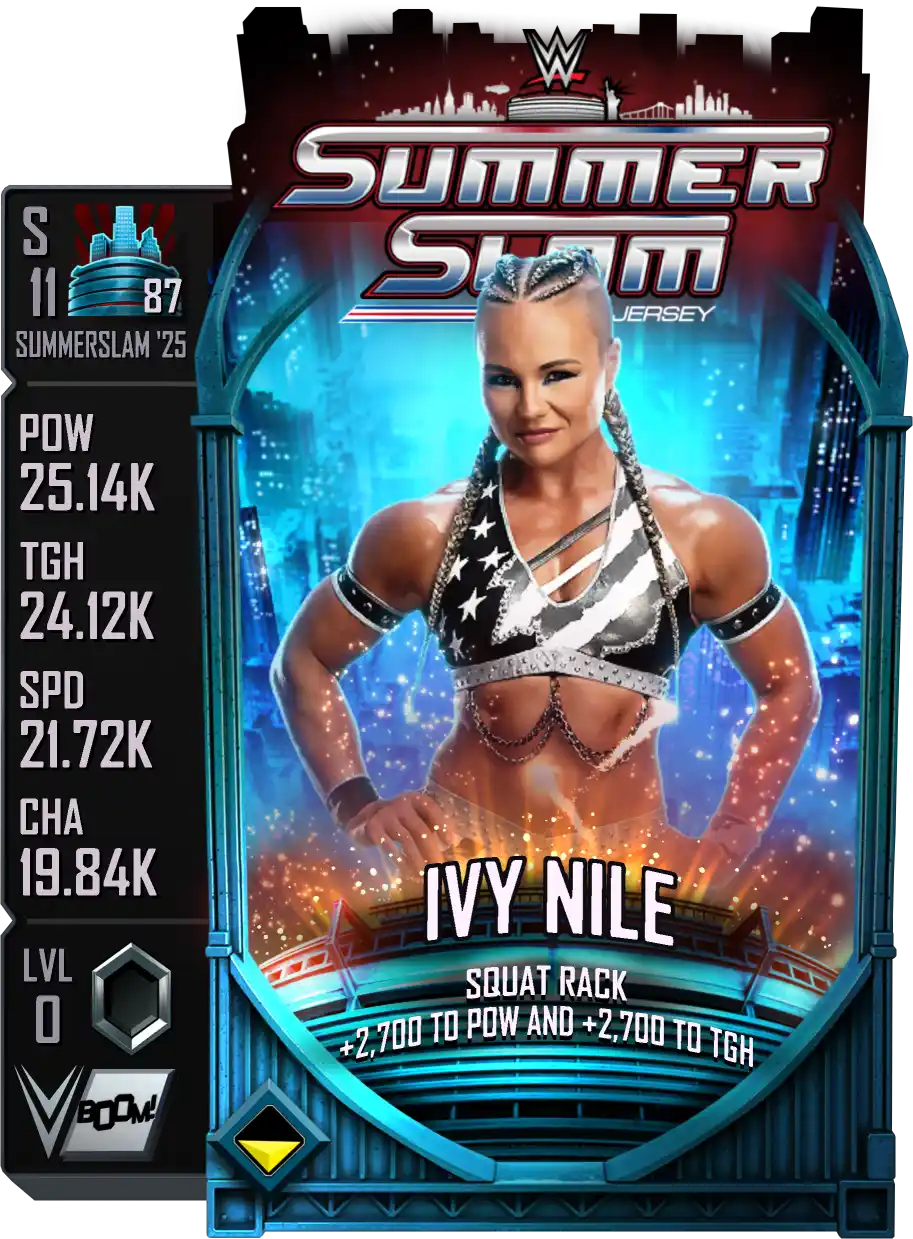 SummerSlam '25', Ivy Nile, Standard Card from WWE Supercard