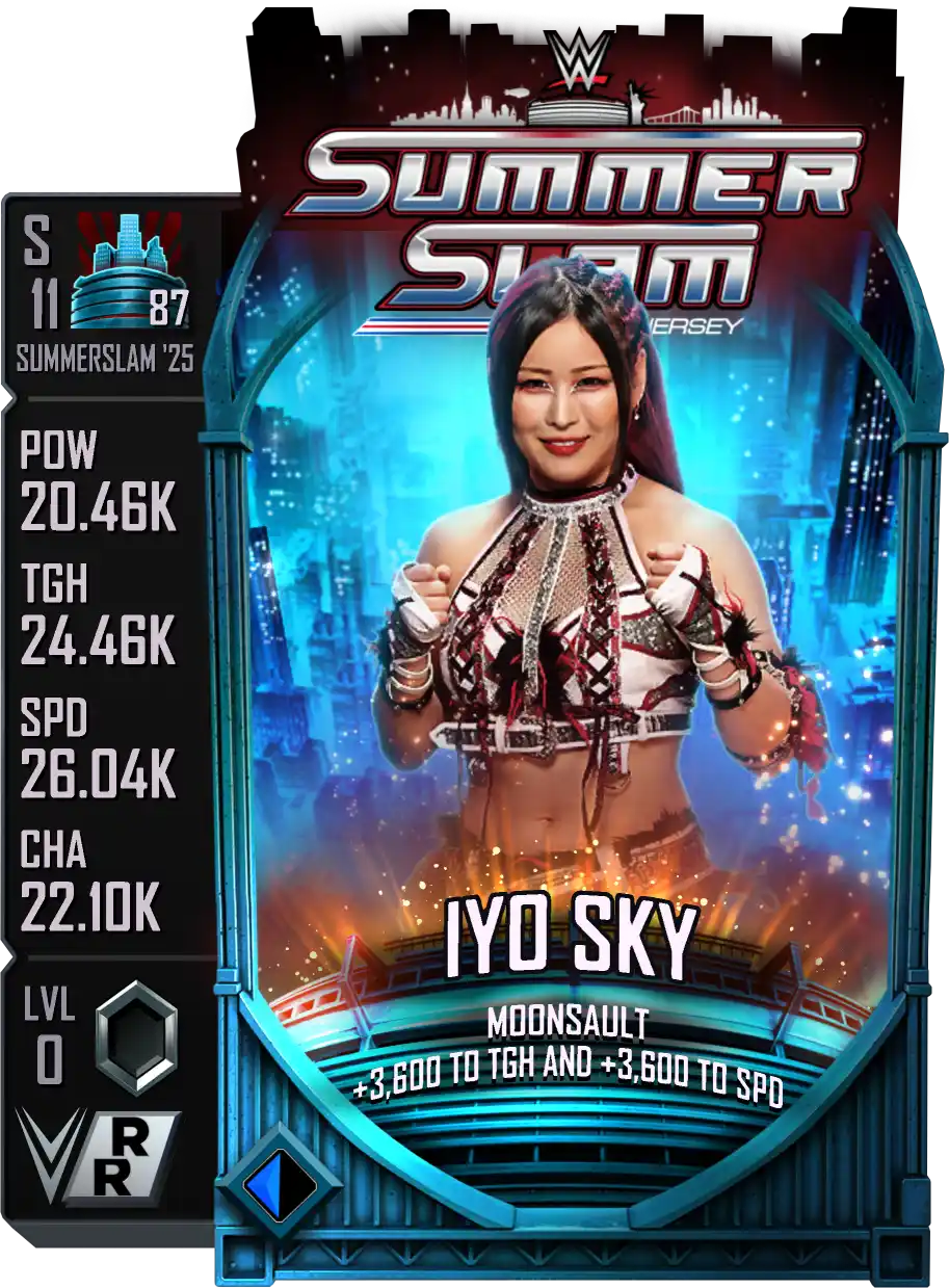SummerSlam '25', Iyo Sky, Standard Card from WWE Supercard