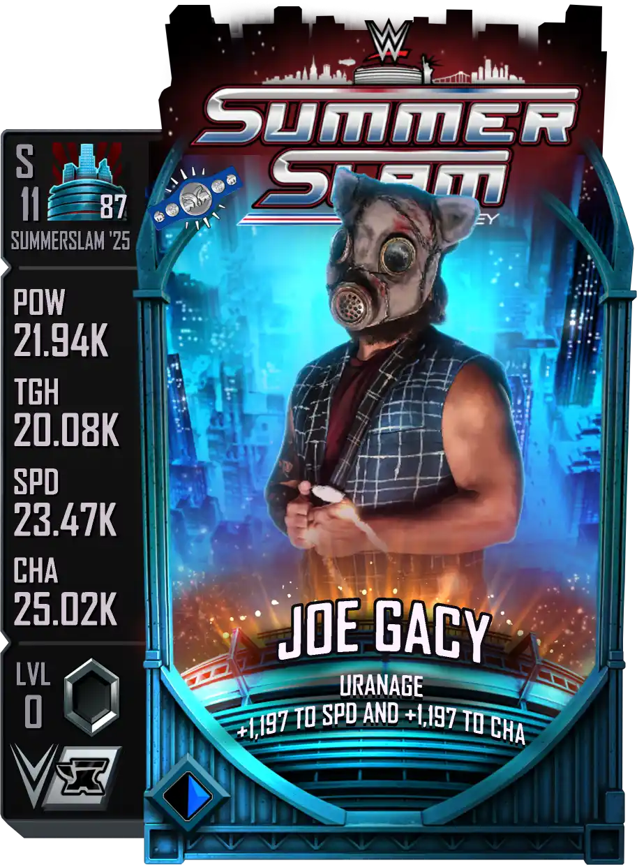 SummerSlam '25', Joe Gacy, Standard Card from WWE Supercard