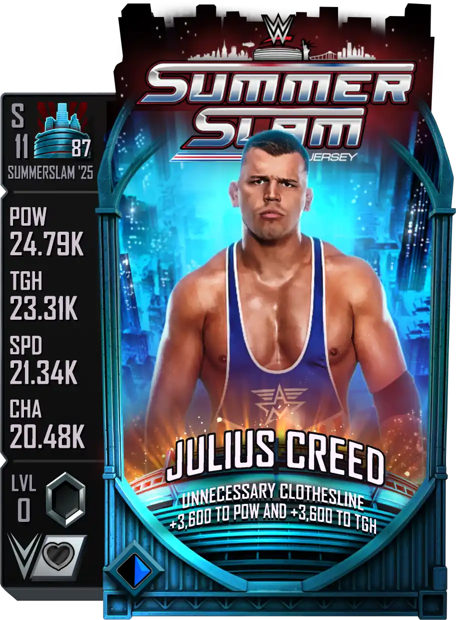 SummerSlam '25', Julius Creed, Standard Card from WWE Supercard