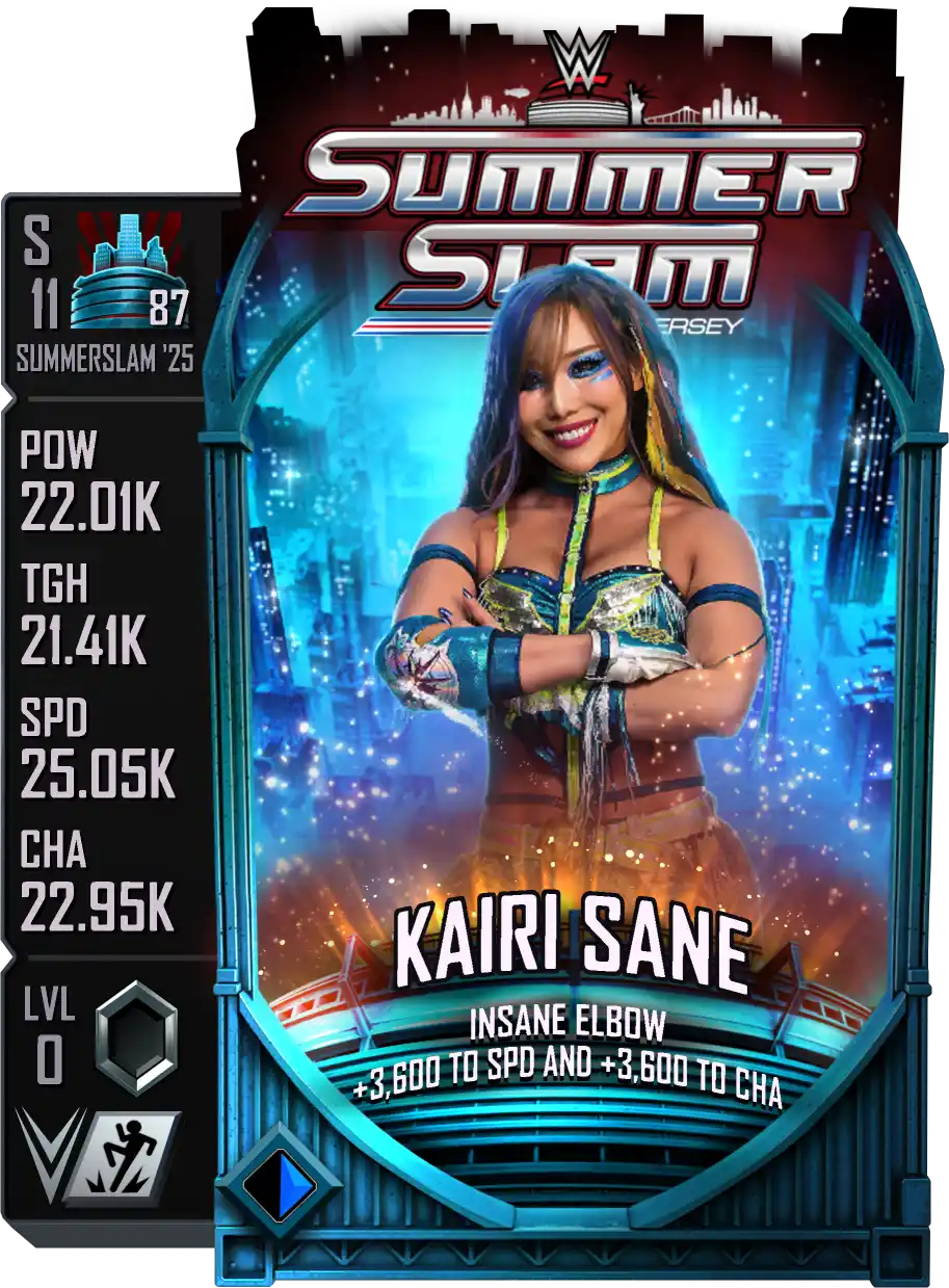 SummerSlam '25', Kairi Sane, Standard Card from WWE Supercard