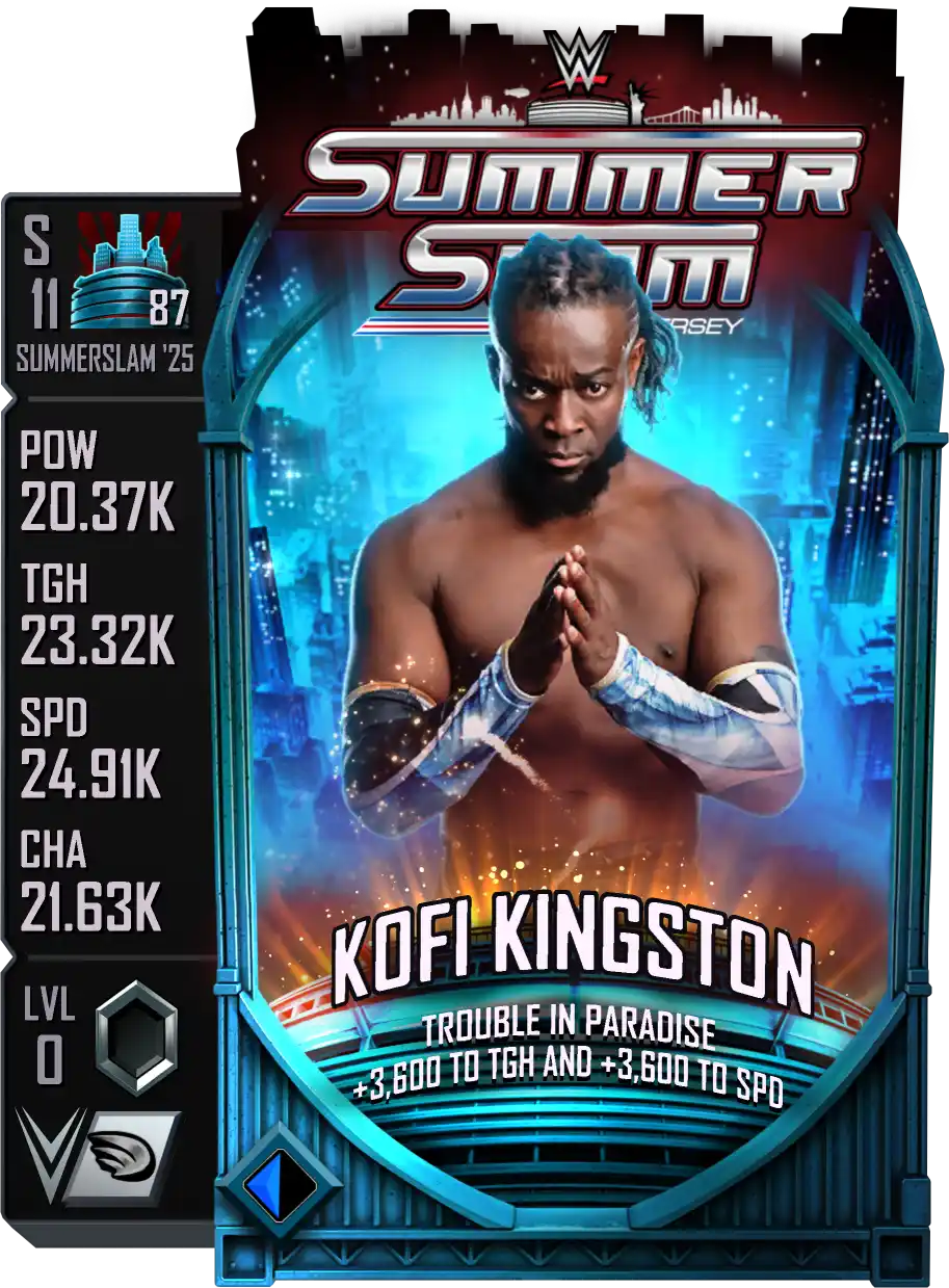 SummerSlam '25', Kofi Kingston, Standard Card from WWE Supercard