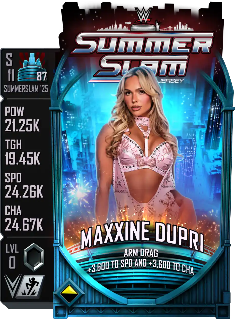 SummerSlam '25', Maxxine Dupri, Standard Card from WWE Supercard