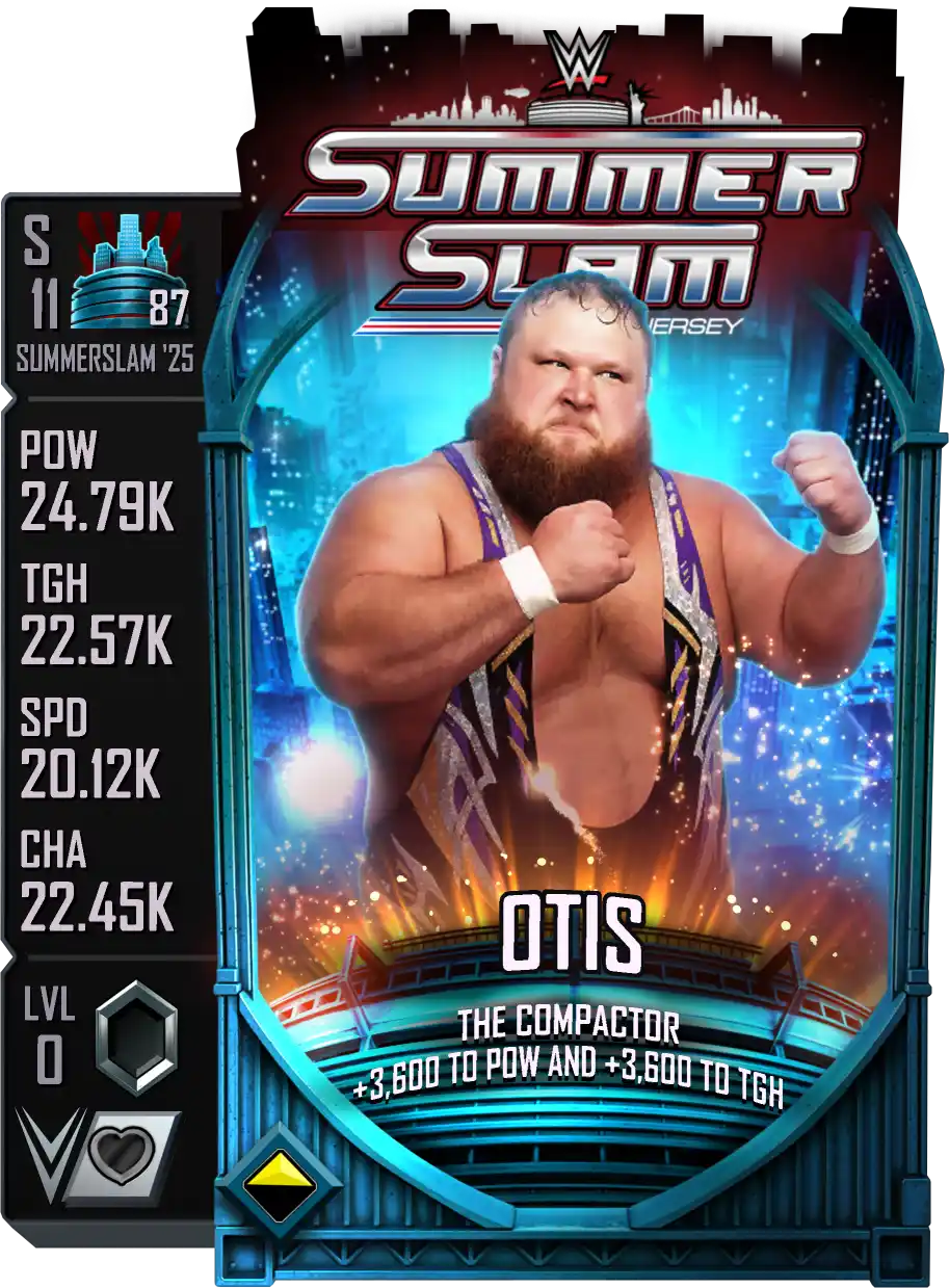 SummerSlam '25', Otis, Standard Card from WWE Supercard