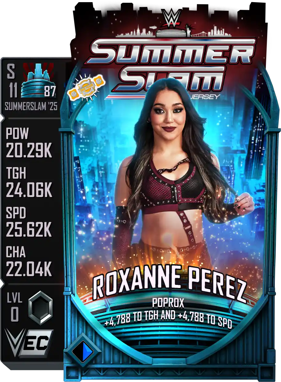 SummerSlam '25', Roxanne Perez, Standard Card from WWE Supercard