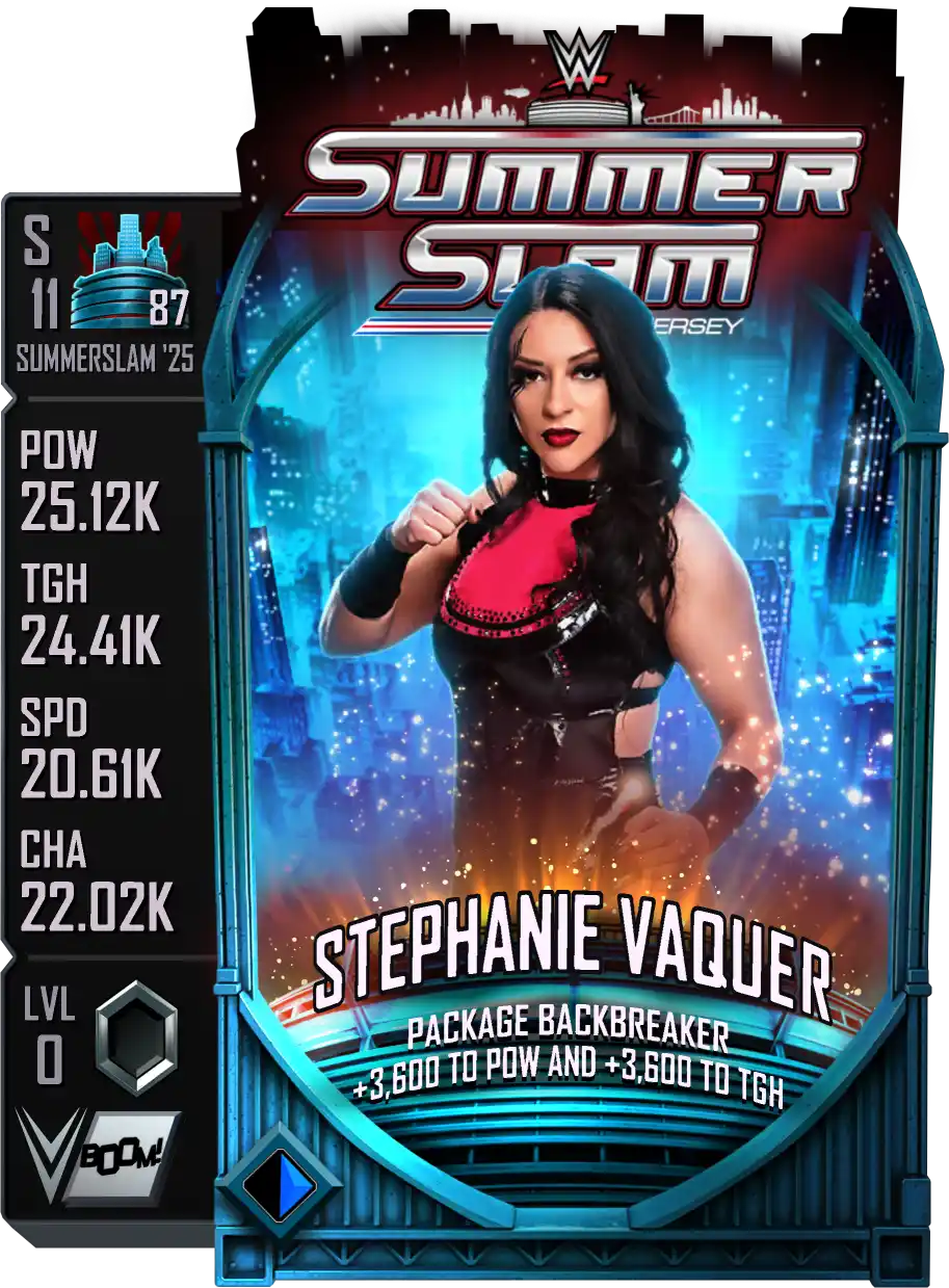 SummerSlam '25', Staphanie Vaquer, Standard Card from WWE Supercard