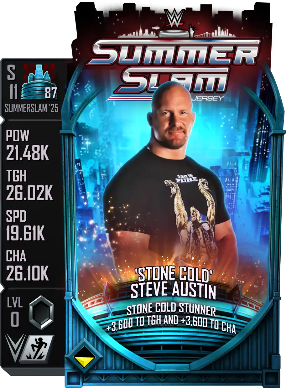 SummerSlam '25', Steve Austin, Standard Card from WWE Supercard