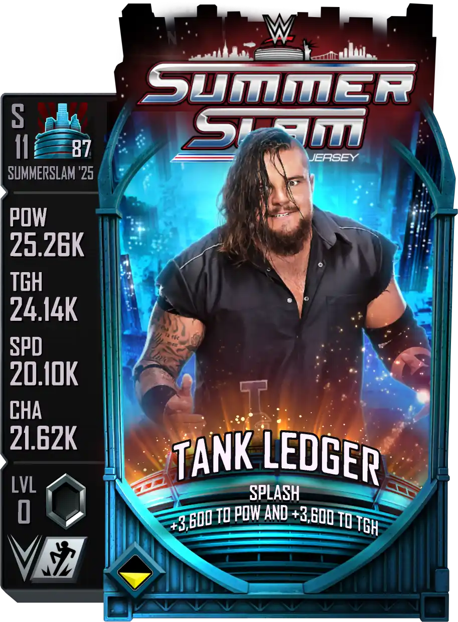 SummerSlam '25', Tank Ledger, Standard Card from WWE Supercard