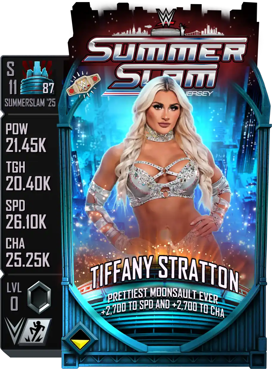 SummerSlam '25', Tiffany Stratton, Standard Card from WWE Supercard