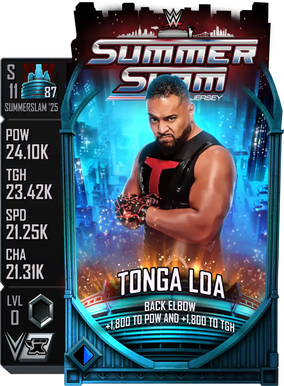 SummerSlam '25', Tonga Loa, Standard Card from WWE Supercard