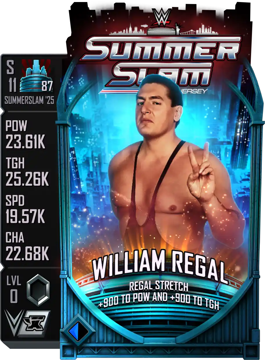 SummerSlam '25', William Regal, Standard Card from WWE Supercard